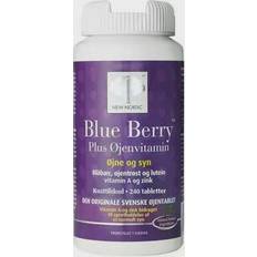 A-vitaminer - Magnesium Vitaminer & Mineraler New Nordic Blue Berry 10mg 240 stk