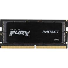 16 GB - 6400 MHz - DDR5 RAM Kingston FURY Impact Black DDR5 6400MHz 16GB ECC (KF564S38IB-16)