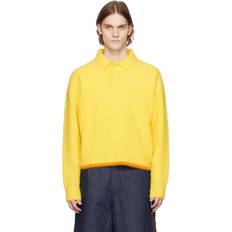 Gul - Nylon T-shirts & Toppe Jacquemus Yellow Le Raphia 'Le Polo Neve' Polo 250 YELLOW