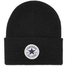 Converse Hovedbeklædning Converse Unisex Adult Chuck Embroidered Patch Beanie One Size Black