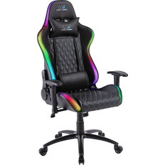 PU læder/PVC læder Gamer stole Nordic Gaming Blaster RGB Chair - Black