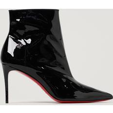 4 - Lak Ankelstøvler Christian Louboutin Flat Ankle Boots Woman colour Black Black