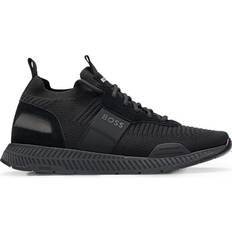 Hugo Boss Sort Sneakers Hugo Boss Titanium_Runn_KNST_N M - Black