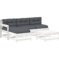 vidaXL 3186061 Loungesæt, 2 borde inkl. 1 stole & 2 sofaer