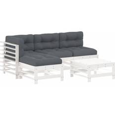 vidaXL 3186068 Loungesæt, 1 borde inkl. 3 sofaer