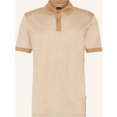 48 - Beige - Bomuld Polotrøjer BOSS Poloshirt PARLAY BEIGE/ CREME