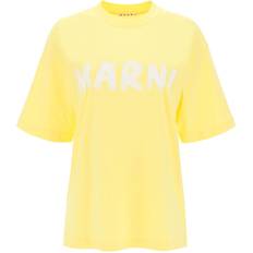 Marni Gul Tøj Marni Logo T-shirt - Lemon