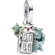 Pandora Disney Pixar Monsters Door Dangle Charm - Silver/Multicolour