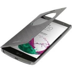 LG Transparent Mobiltilbehør LG Quick Circle CFV-110 Flipomslag til mobiltelefon titan for G4s H735, G4s H736