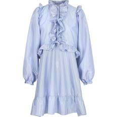 Blå - Dame - Flæse - Korte kjoler Neo Noir Zinka Dress - Light Blue