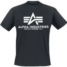 Alpha Industries T-skjorte Basic t-skjorte til Herrer svart