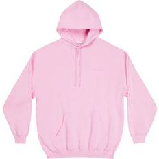 Balenciaga Pink Sweatere Balenciaga Logo cotton hoodie pink