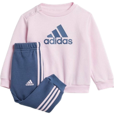 Adidas 86 Børnetøj adidas Badge of Sport Jogger Set - Clear Pink/Preloved Ink