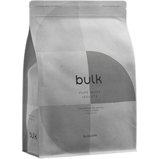 Bulk Powders Valleproteiner Proteinpulver Bulk Powders Pure Whey Isolate Protein Strawberry 500g