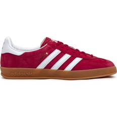 Adidas 13,5 - 45 ½ - Herre Sneakers adidas Gazelle - Scarlet/Cloud White