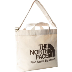 The North Face Håndtasker The North Face Adjustable Cotton Tote Bag - Weimaraner Brown Large Logo Print