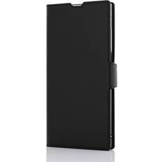 Wave Transparent Mobiltilbehør Wave BookCase skyddsfodral, Samsung Galaxy S23 Ultra, svart