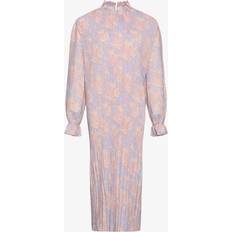 Korte kjoler - Lilla Tøj Noella Rebecca Long Dress Lavender/Apricot Print