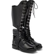 4 - Lak Ankelstøvler Jimmy Choo x Timberland convertible patent leather boots black