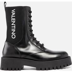 Valentino 3 Sko Valentino Women's Thory Leather Lace-Up Boots Black
