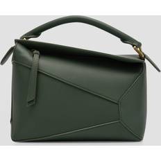 Loewe Bomuld Tote Bag & Shopper tasker Loewe Puzzle Edge Small Leather Top-Handle Bag
