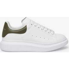 Alexander McQueen White/Khaki Oversize Sneakers IT