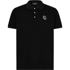 DSquared2 Polotrøjer DSquared2 Black Tennis Fit Polo
