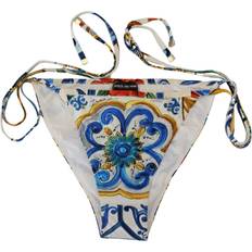 Multifarvet - S Bikinitrusser Dolce & Gabbana Multicolor Side Tie Bottom Swimwear Bikini IT5