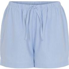 Dame - Stribede Pyjamasser JBS Bamboo Pajama Shorts - Blue/White
