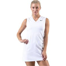 Nike Dame Kjoler Nike Maria Court Dress White/Black