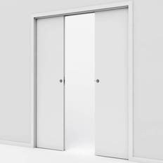 Safco Doors Double Smooth Compact Skydedør S 0502-Y H (72.5x204cm)
