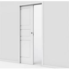 Safco Doors Finland Compact/Solid with 100 mm Built-In Frame with Brush And Sealing Strips Skydedør S 0502-Y (90x210cm)