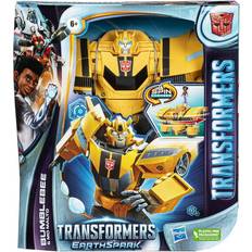 Hasbro Actionfigurer Hasbro Transformers Earthspark Spin Changer Bumblebee & Mo Malto