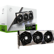 GeForce RTX 4080 Super - Nvidia Geforce Grafikkort MSI GeForce RTX 4080 SUPER SUPRIM X HDMI 3xDP 16GB