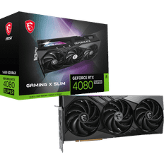 GeForce RTX 4080 Super - Nvidia Geforce Grafikkort MSI GeForce RTX 4080 SUPER GAMING X SLIM 2xHDMI 2xDP 16GB