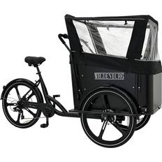 El-ladcykler Wildenburg City E-Cargo Electric cargo bike – Black