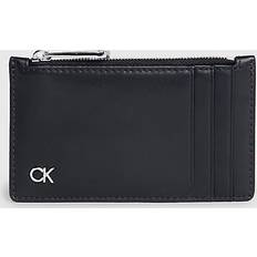Calvin Klein Ns Kartenhalter aus Metall, 6 cc Geldbörsen, Ck Black