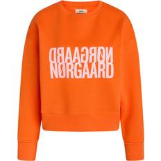 Mads Nørgaard Orange Overdele Mads Nørgaard Tilvina Sweatshirt - Orange
