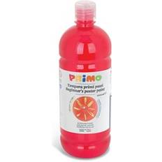 Primo skolmålsfärg temperatfärg för barn, 1 000 ml flaska med doseringslås innerdel