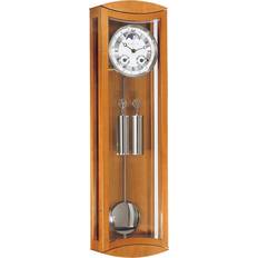 Hermle 70650-160058 Cable Driven Regulator Cherrywood Wall Clock