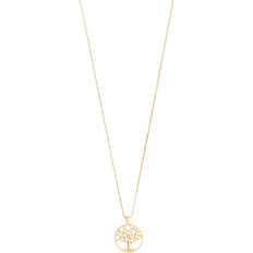 Halskæder Pilgrim Tree of Life Pendant Necklace - Gold/