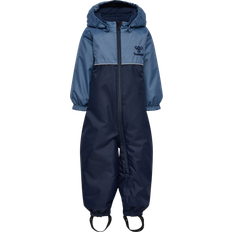 Aftagelig hætte Flyverdragter Børnetøj Hummel Snoppy Tex Snowsuit - Black Iris (220582-1009)