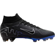 45 - Dame - Fast underlag (FG) Fodboldstøvler Nike Zoom Mercurial Superfly 9 Pro FG - Black/Hyper Royal/Chrome