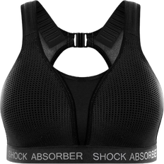 Sports-BH'er - Træningstøj Shock Absorber Ultimate Run Bra Padded - Black