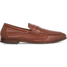 Loafers Tommy Hilfiger Casual Light Flexible Leather Loafers, Winter Cognac