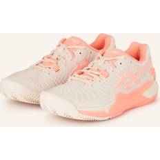 Asics 42 - Dame Ketchersportsko Asics GEL-RESOLUTION CLAY Pearl Pink/Sun Coral