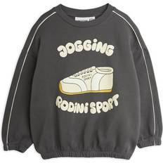 Mini Rodini Elastike manchetter Børnetøj Mini Rodini Grey Jogging Sp Sweatshirt-104/110
