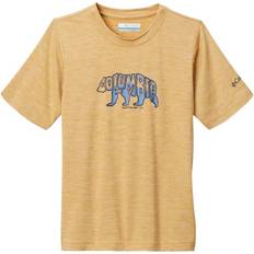 Columbia Børnetøj Columbia Mount Echo Graphic Short-Sleeve T-Shirt for Boys Light Camel/Bearly Stroll
