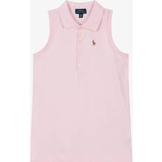 Ralph Lauren Pink Børnetøj Ralph Lauren Teen Girls Pink Sleeveless Polo Shirt