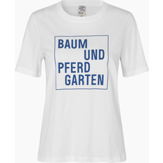 Baum und Pferdgarten Jawo T-shirt Bright White Marine Logo